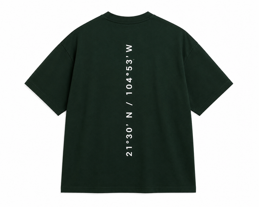 UNRESTRICTED - Playera Boxy Premium | Verde Botella