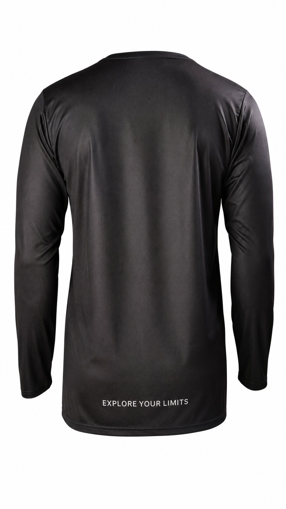 Jersey manga larga MTB Negro | Para hombre