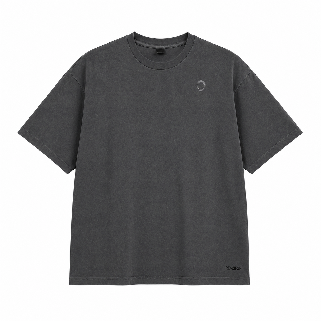 OFF THE MAP- Playera Boxy Premium | Gris Oxford