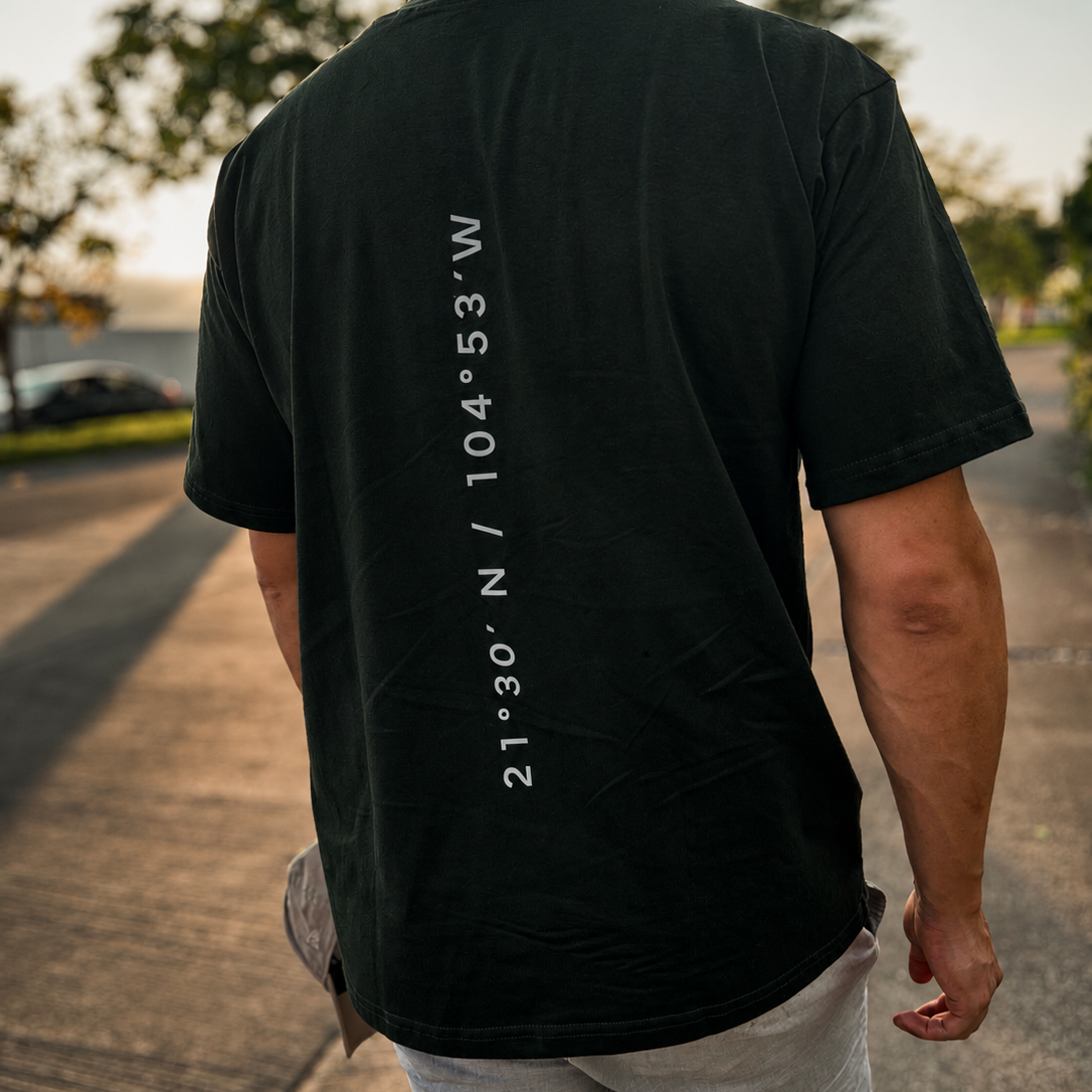 UNRESTRICTED - Playera Boxy Premium | Verde Botella
